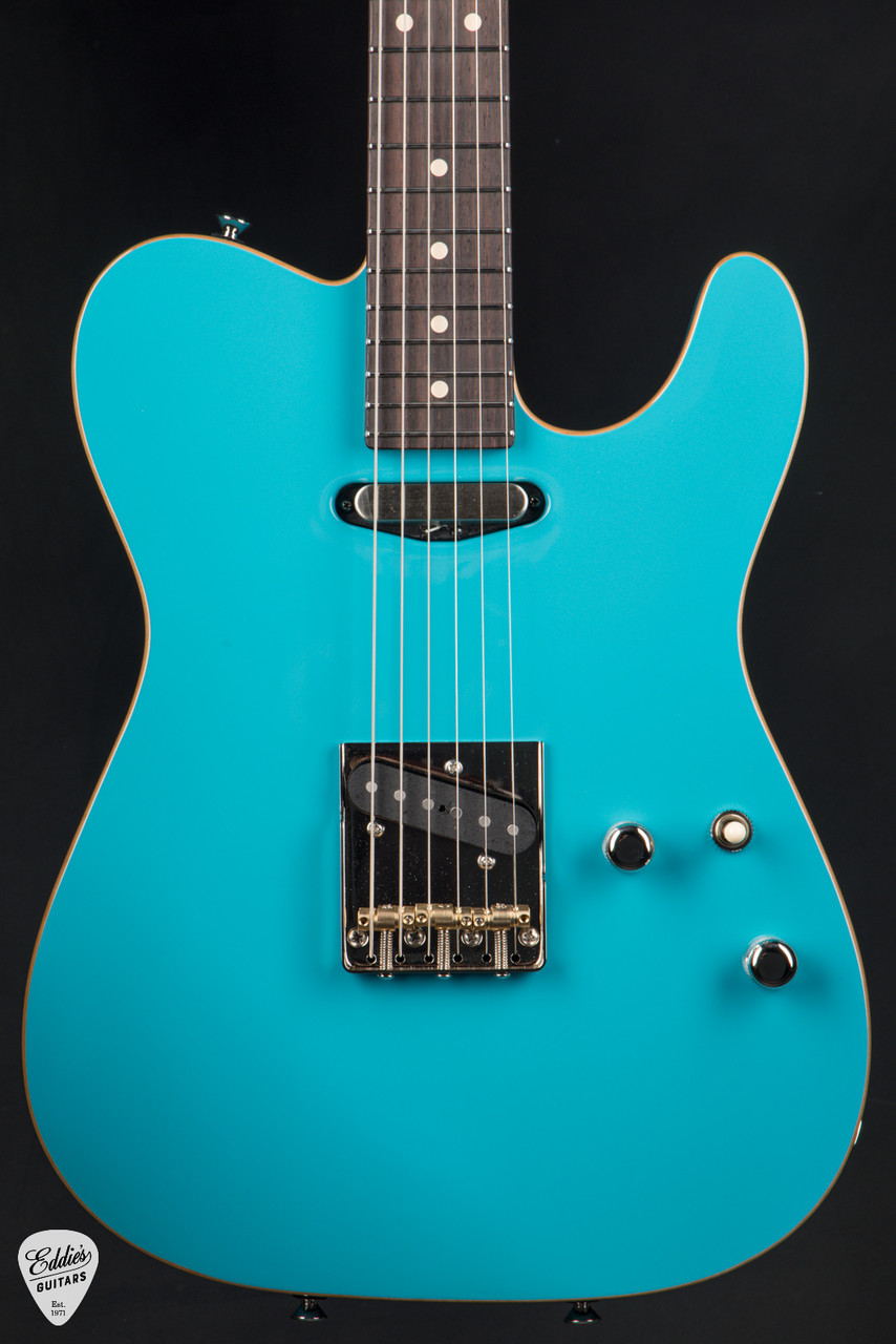 Tom Anderson Pro Am T Hollow - Taos Turquoise - Eddie's Guitars