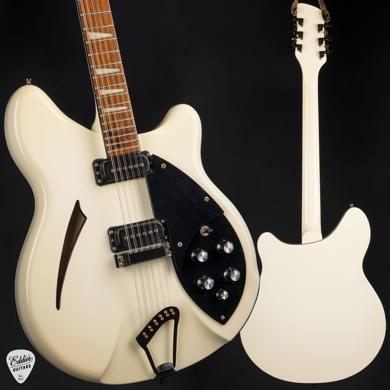 1990 - Rickenbacker 360/12 - Vintage White - Eddie's Guitars