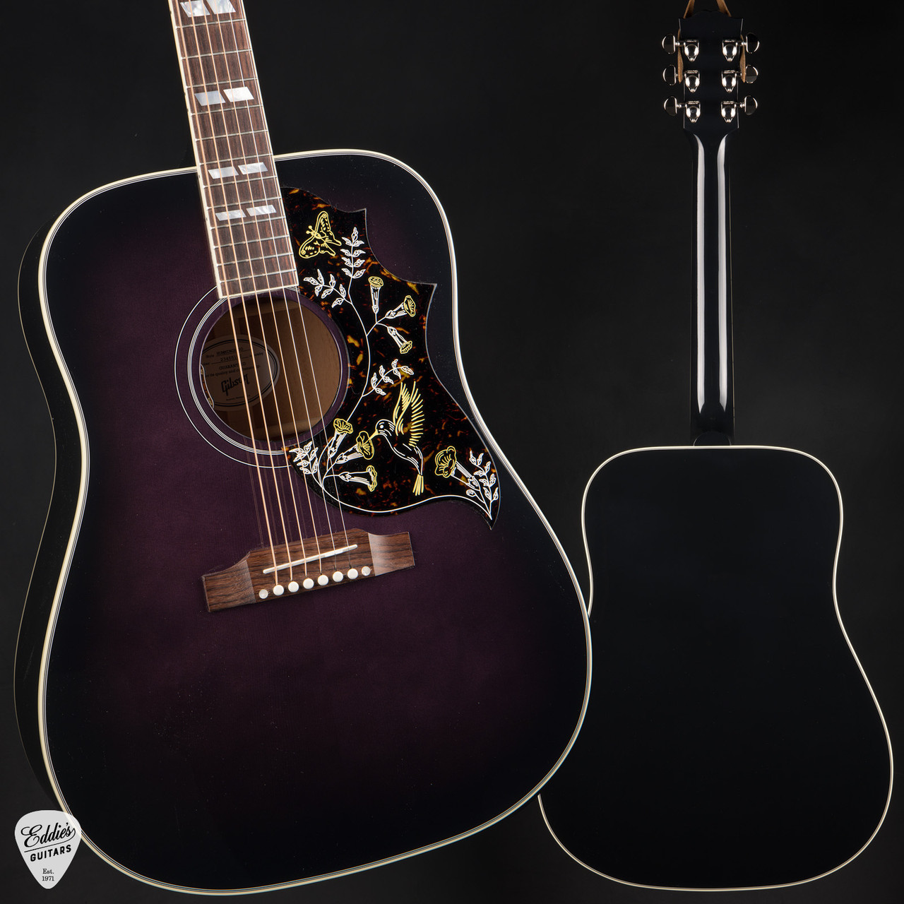 Gibson Hummingbird Standard Purple Burst 4.13 #23455102 - Eddie's