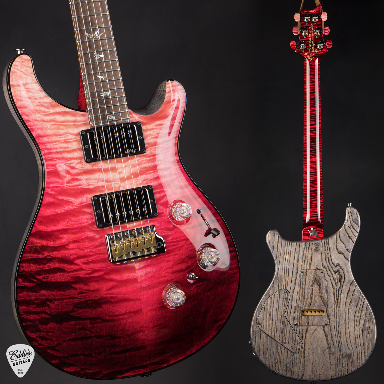 PRS Private Stock #12133 Custom 24 Piezo Brazilian - Blood Red
