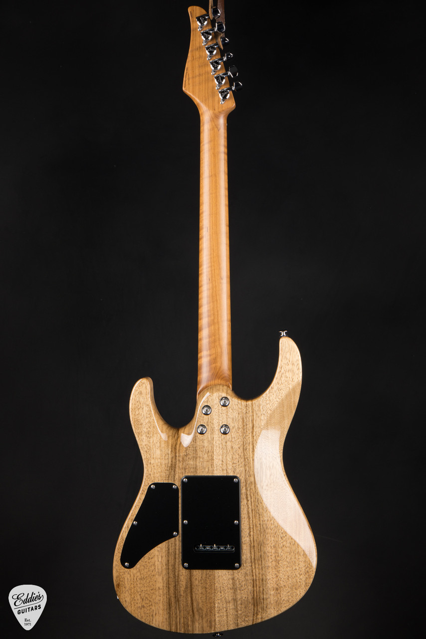 Suhr Modern Quilt Maple & Black Limba - Bahama Blue Burst