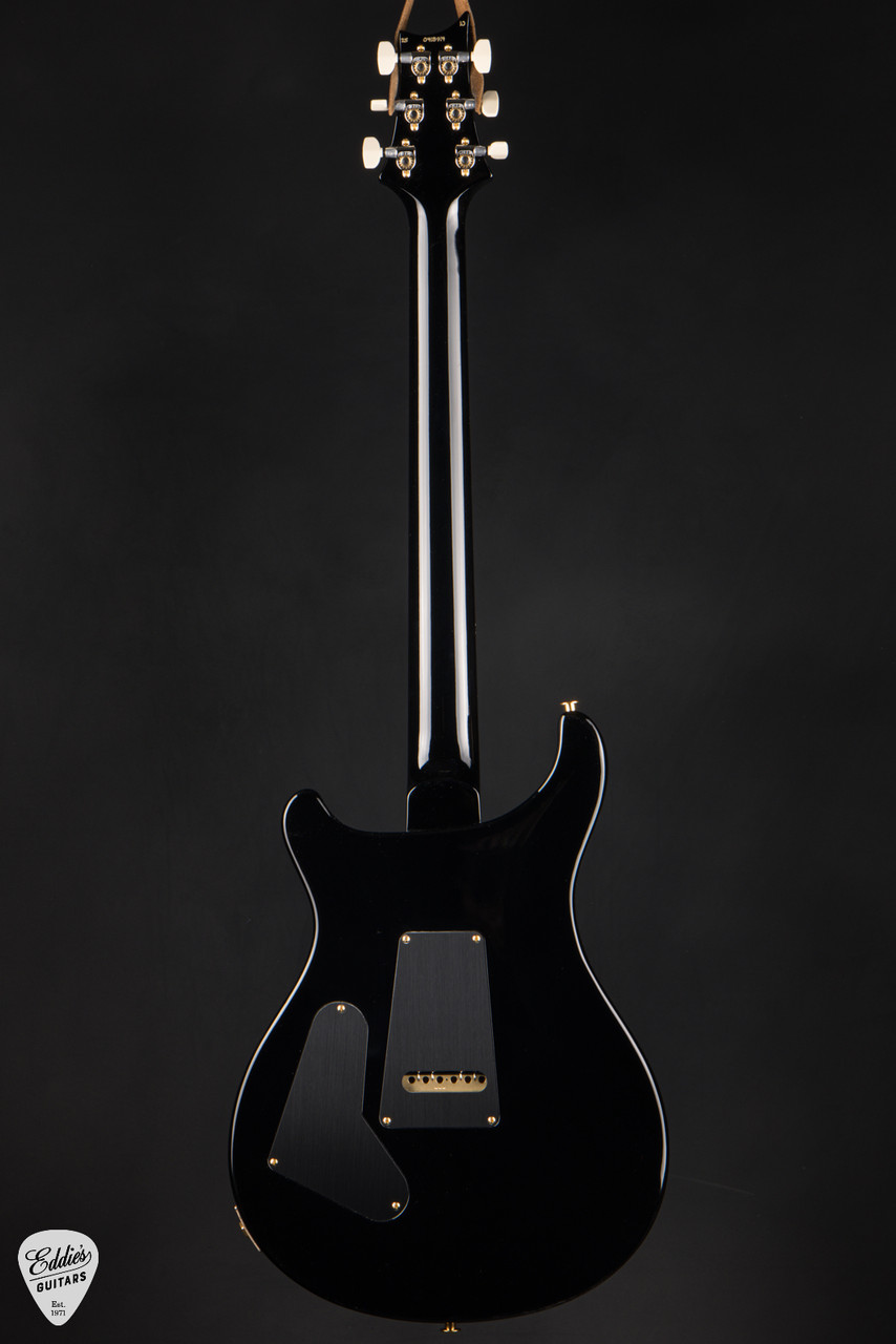 ギター Paul Lead Smith Custom24 (PRS Custom24) PRS Custom 24 - Charcoal Burst #418914 - Eddie's Guitars