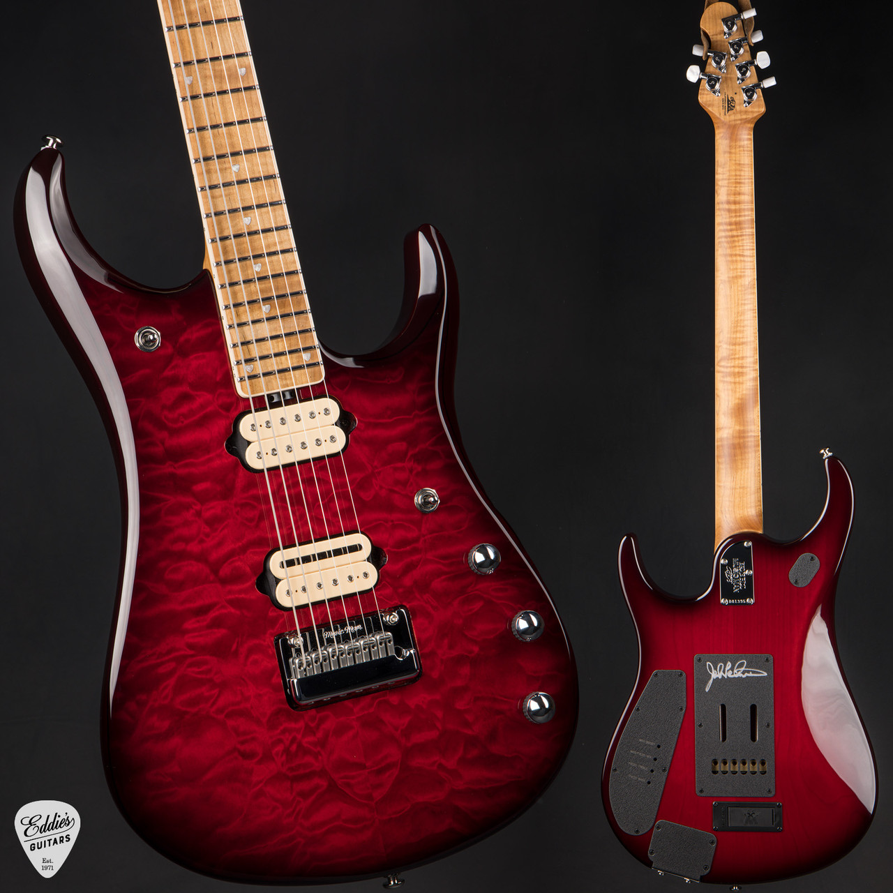 Ernie Ball Music Man BFR JP15 Baritone - Cherry Creamsicle #38 of