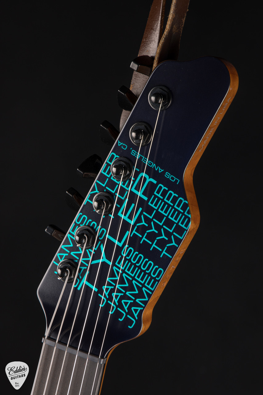 James Tyler Studio Elite HDX - Black Shmear with Turquoise Tint