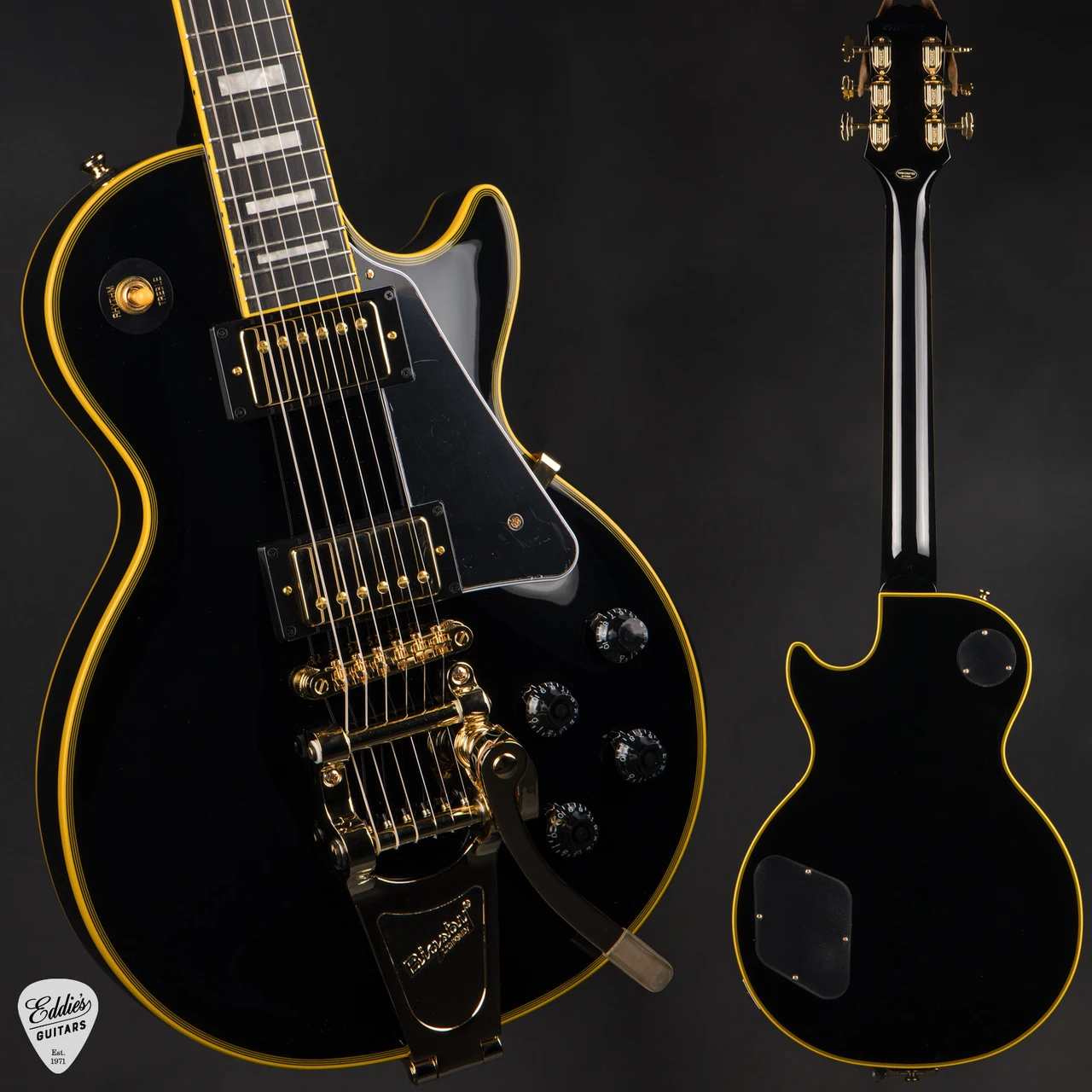 Epiphone Joe Bonamassa 59 Les Paul Custom - Antique Ebony 9.1 