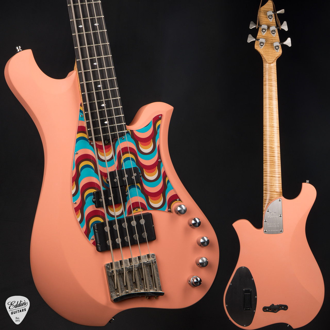 ペリカン BACCI MARLEO Ⅴ STRINGS 34 Bacci Marleo 5 String - Velvet Peach with Parato Waves - Eddie's