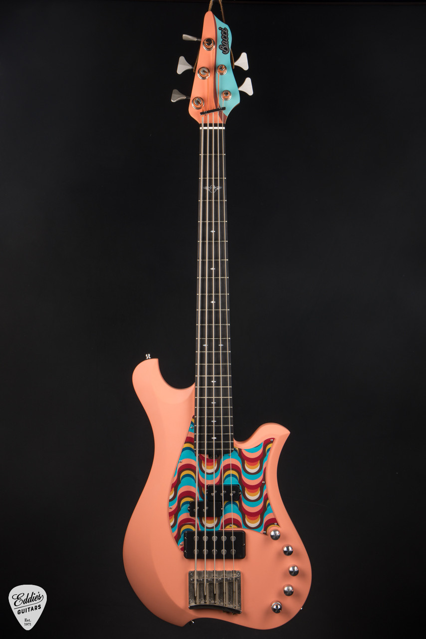 Bacci Marleo 5 String - Velvet Peach with Parato Waves - Eddie's
