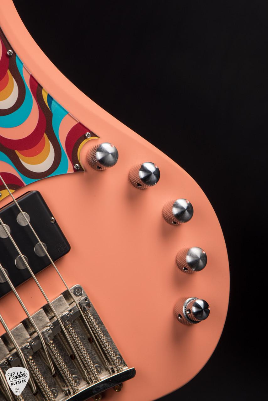 Bacci Marleo 5 String - Velvet Peach with Parato Waves - Eddie's