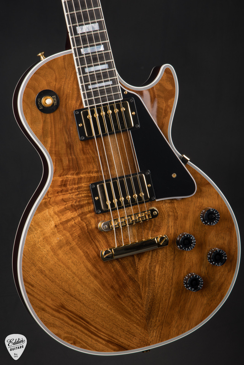 2023 - Gibson Custom Shop Les Paul Custom Reissue Koa Natural