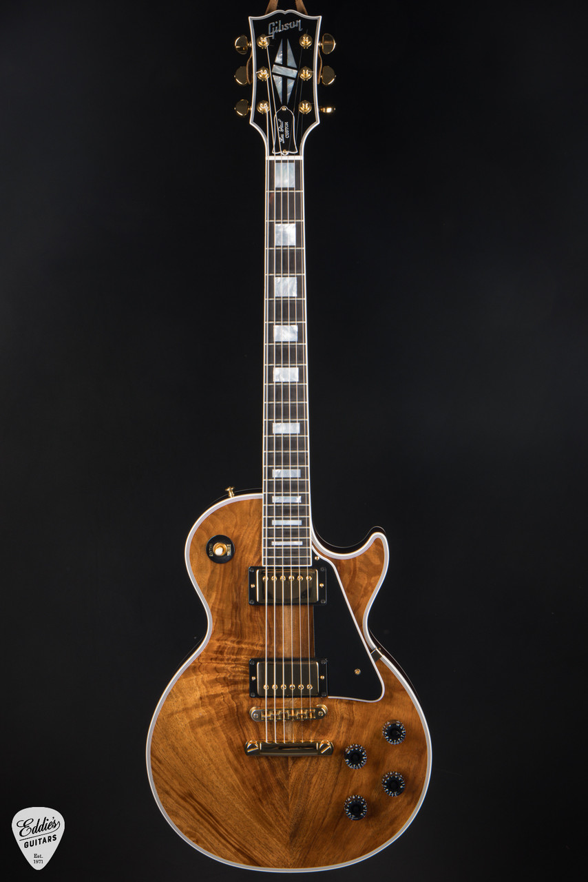 2023 - Gibson Custom Shop Les Paul Custom Reissue Koa Natural