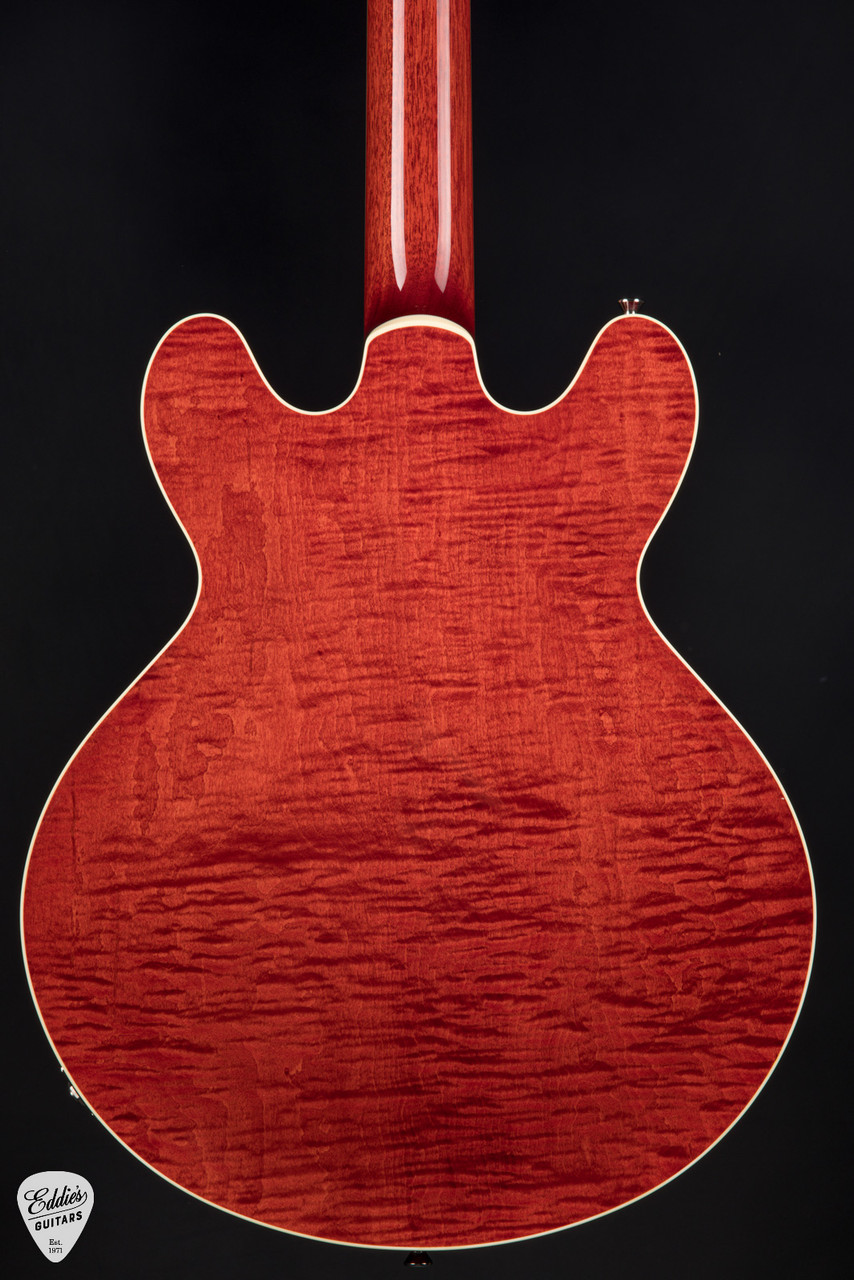 Collings I-35 LC Deluxe Custom Inlay/ThroBaks - Dr. Pepper Burst ...