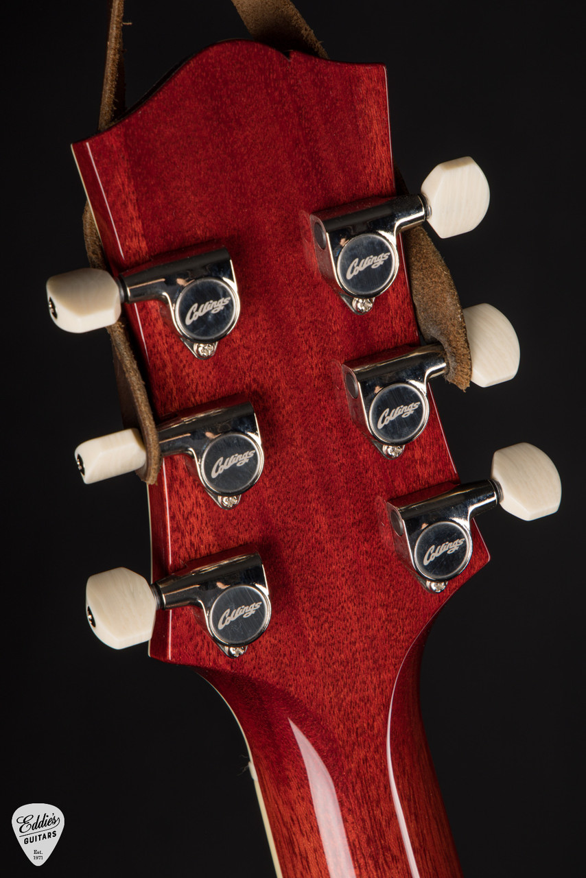 Collings I-35 LC Deluxe Custom Inlay/ThroBaks - Dr. Pepper Burst ...