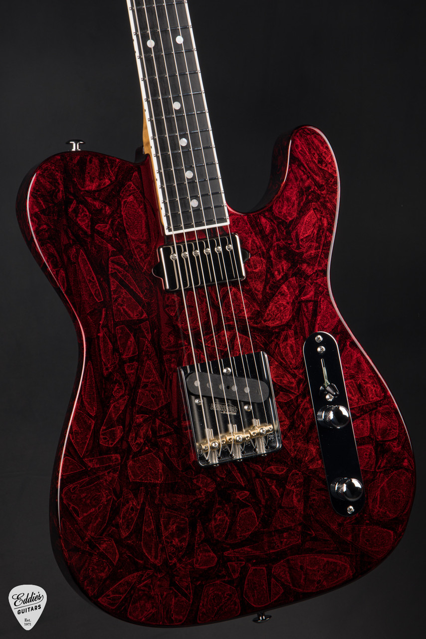 Suhr Eddie's Guitars Exclusive Roasted Classic T - Red Web