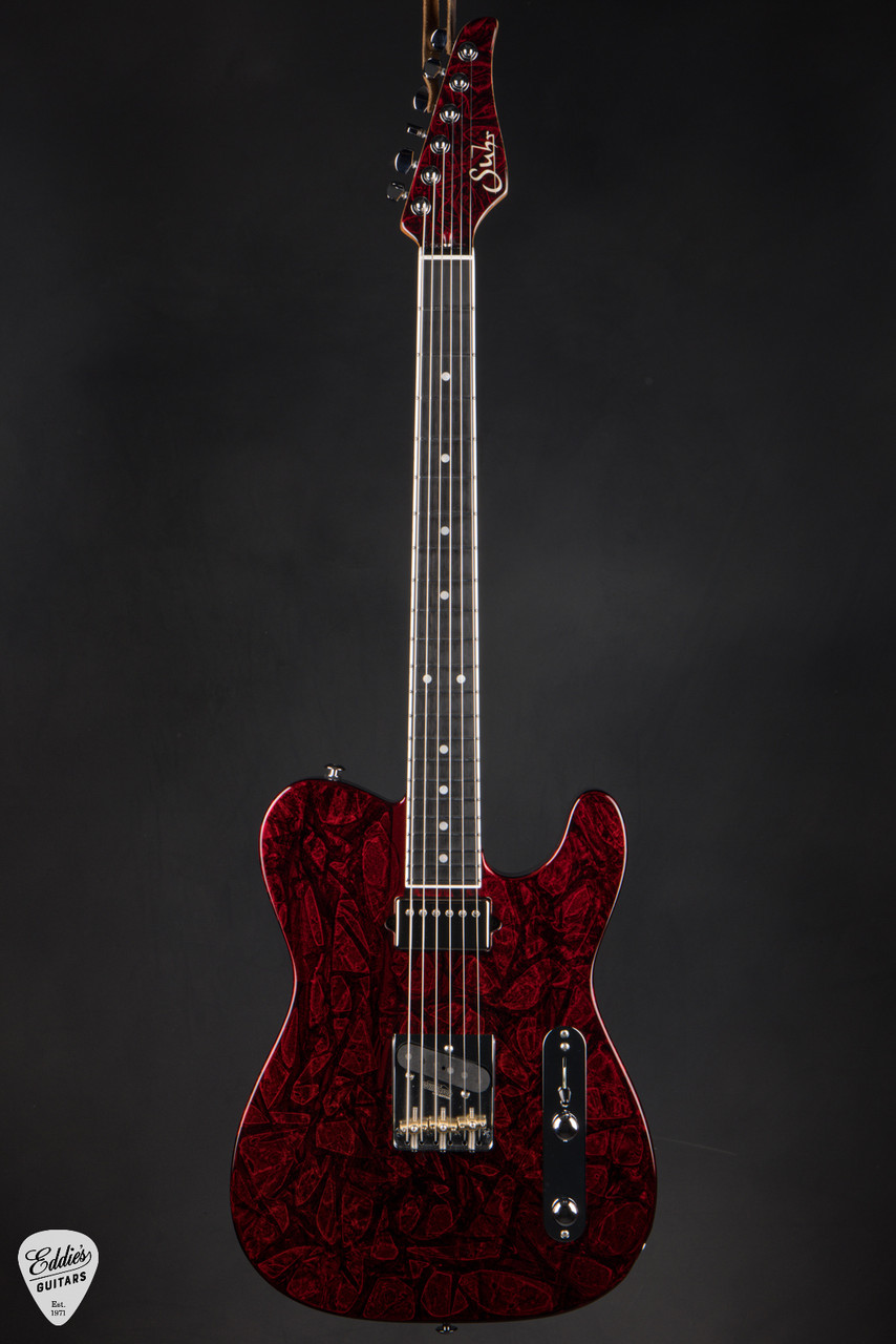 Suhr Eddie's Guitars Exclusive Roasted Classic T - Red Web