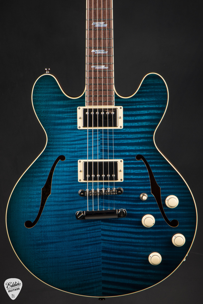2025 - Collings I-35 Deluxe Custom Inlay - Mermaid Blue - Eddie's