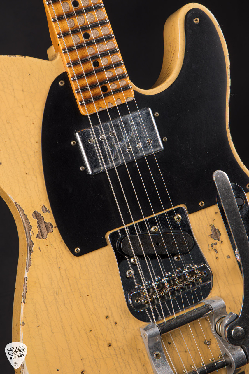 Fender Custom Shop CuNiFe Blackguard Bigsby Telecaster Heavy Relic