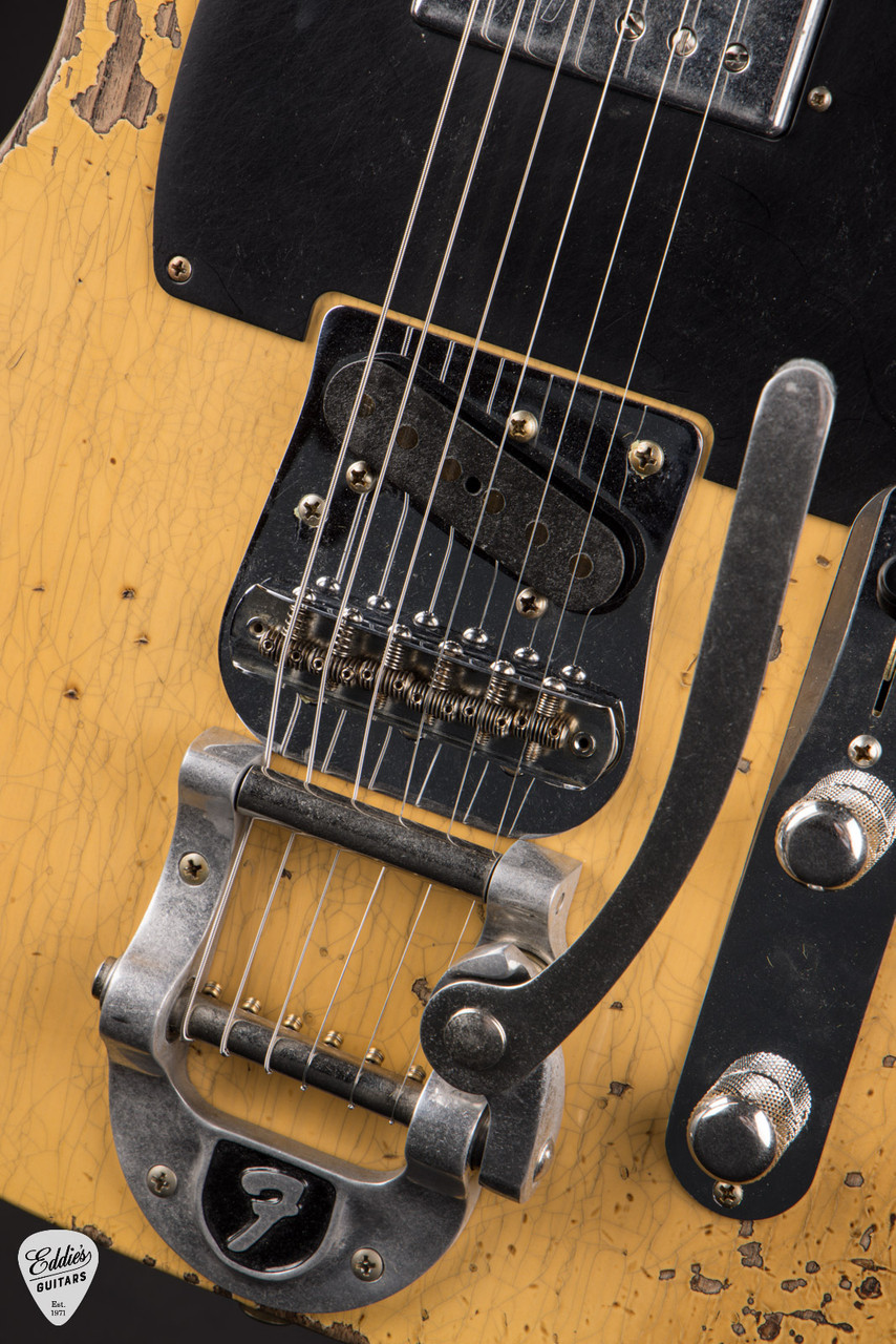 Fender Custom Shop CuNiFe Blackguard Bigsby Telecaster Heavy Relic