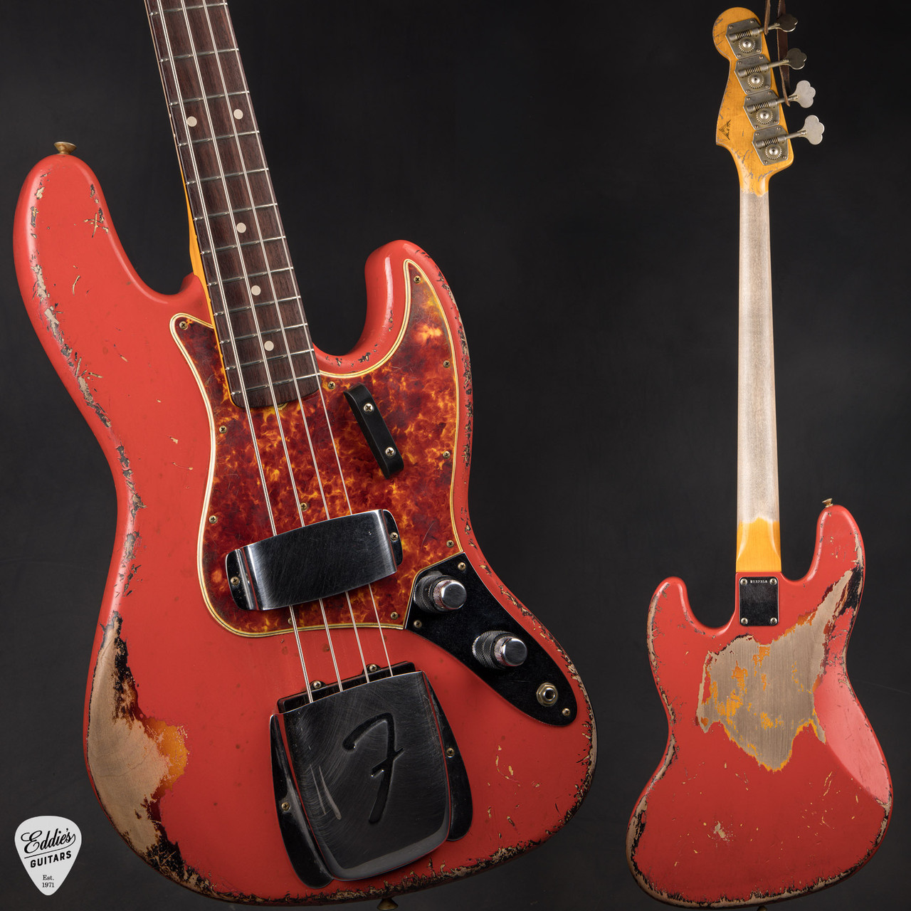 Fender Custom Shop Masterbuilt W22 1961 Jazz Bass Heavy Relic
