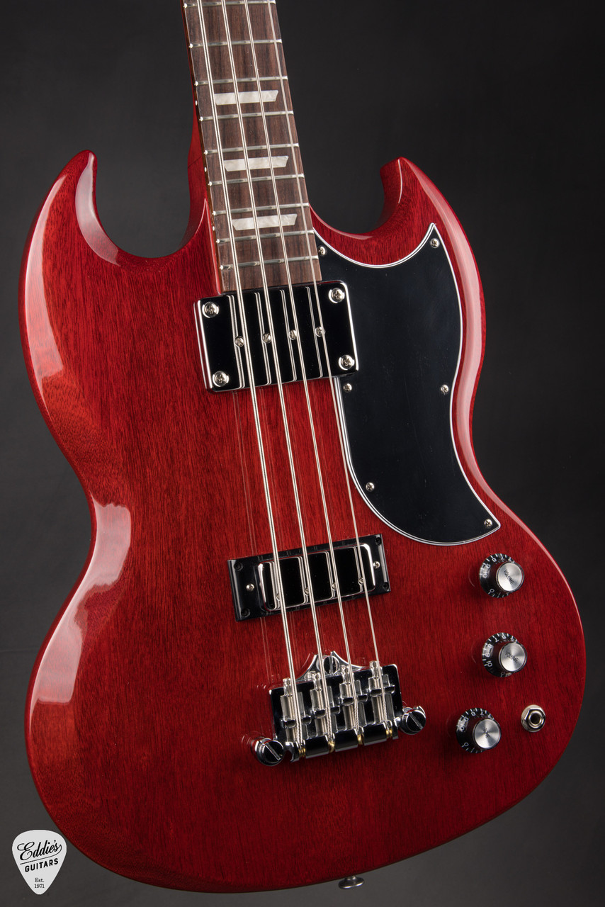 Gibson SG Standard Bass Heritage Cherry 7.4 #227650181 - Eddie's