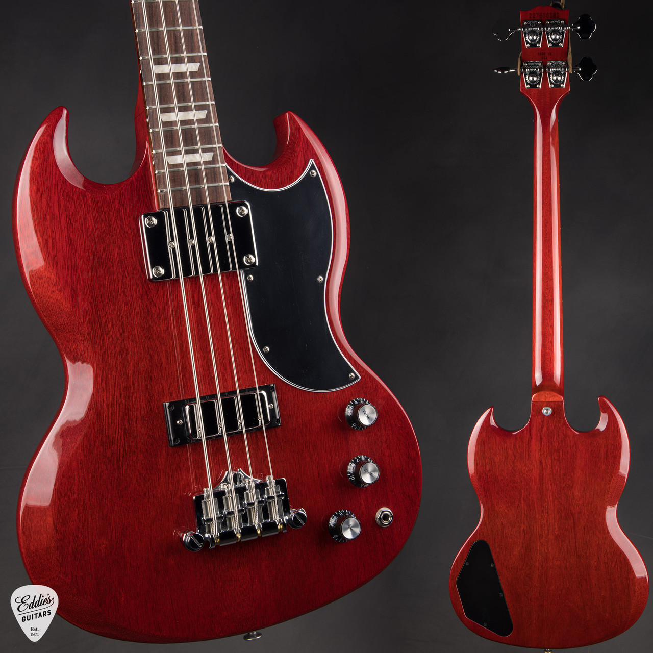 Gibson SG Standard Bass Heritage Cherry 7.4 #227650181 - Eddie's