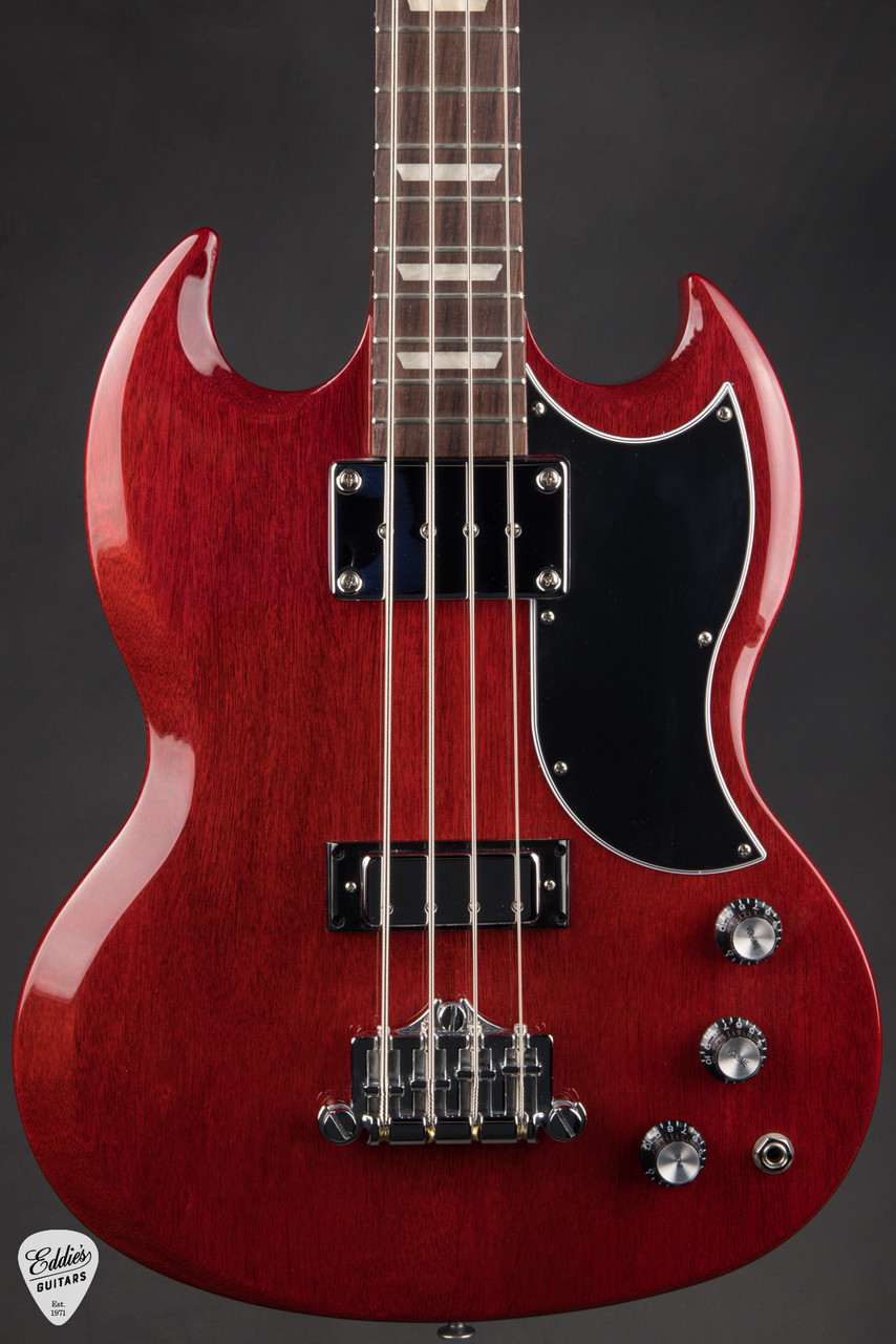 Gibson SG Standard Bass Heritage Cherry 7.4 #227650181 - Eddie's