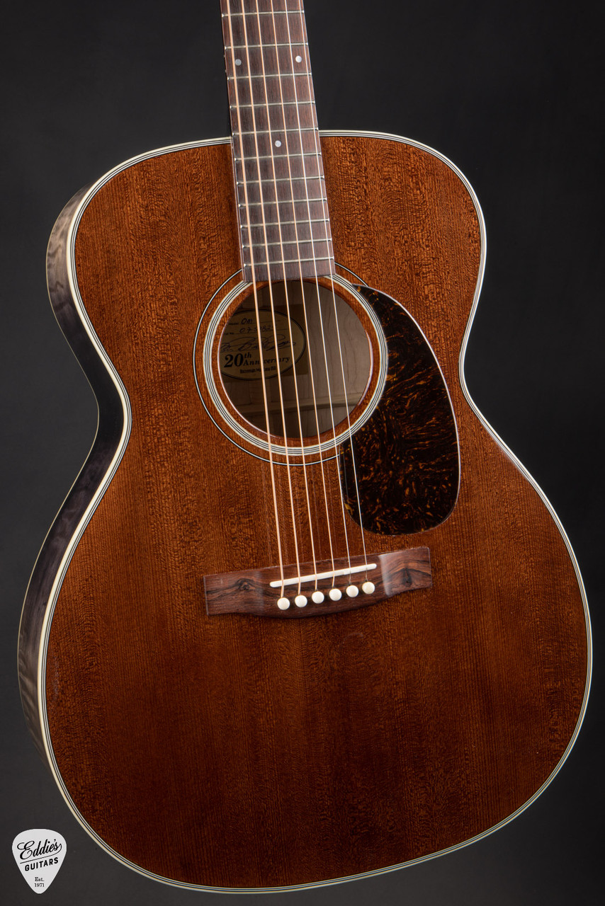 コンポーネントギター Kevin Kopp OM 20th Anniversary - Tunnel Redwood & Moon Burst Maple