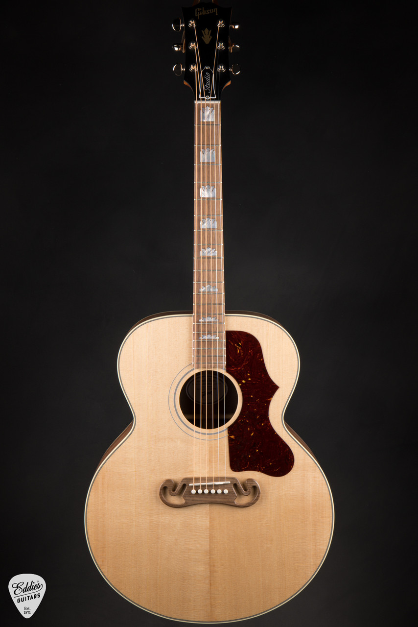 Gibson SJ200 Studio Walnut Antique Natural #22475065 - Eddie's Guitars