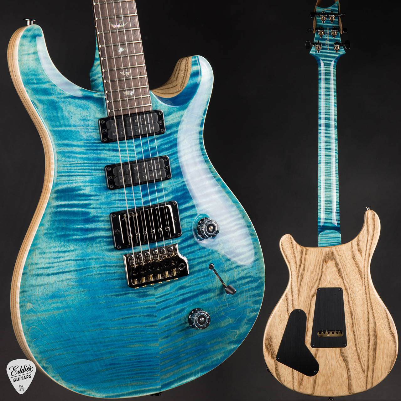 ギター R.E.S Custom BAERHEIM GOD IS THE DETAILS PRS Eddie's Guitars Wood Library Studio Swamp Ash/Brazilian