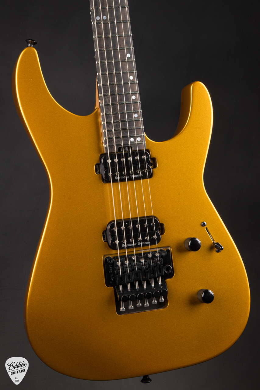 ゴールド エレキギター ！ジャンク… Jackson American Series Virtuoso Limited Edition - Gold Rush
