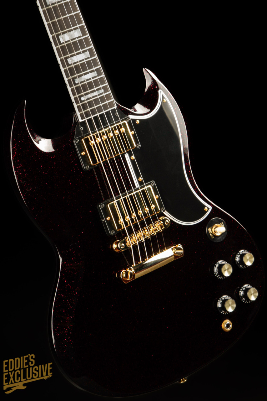 Gibson Custom Shop Made 2 Measure SG Custom Gloss Brunswick Red