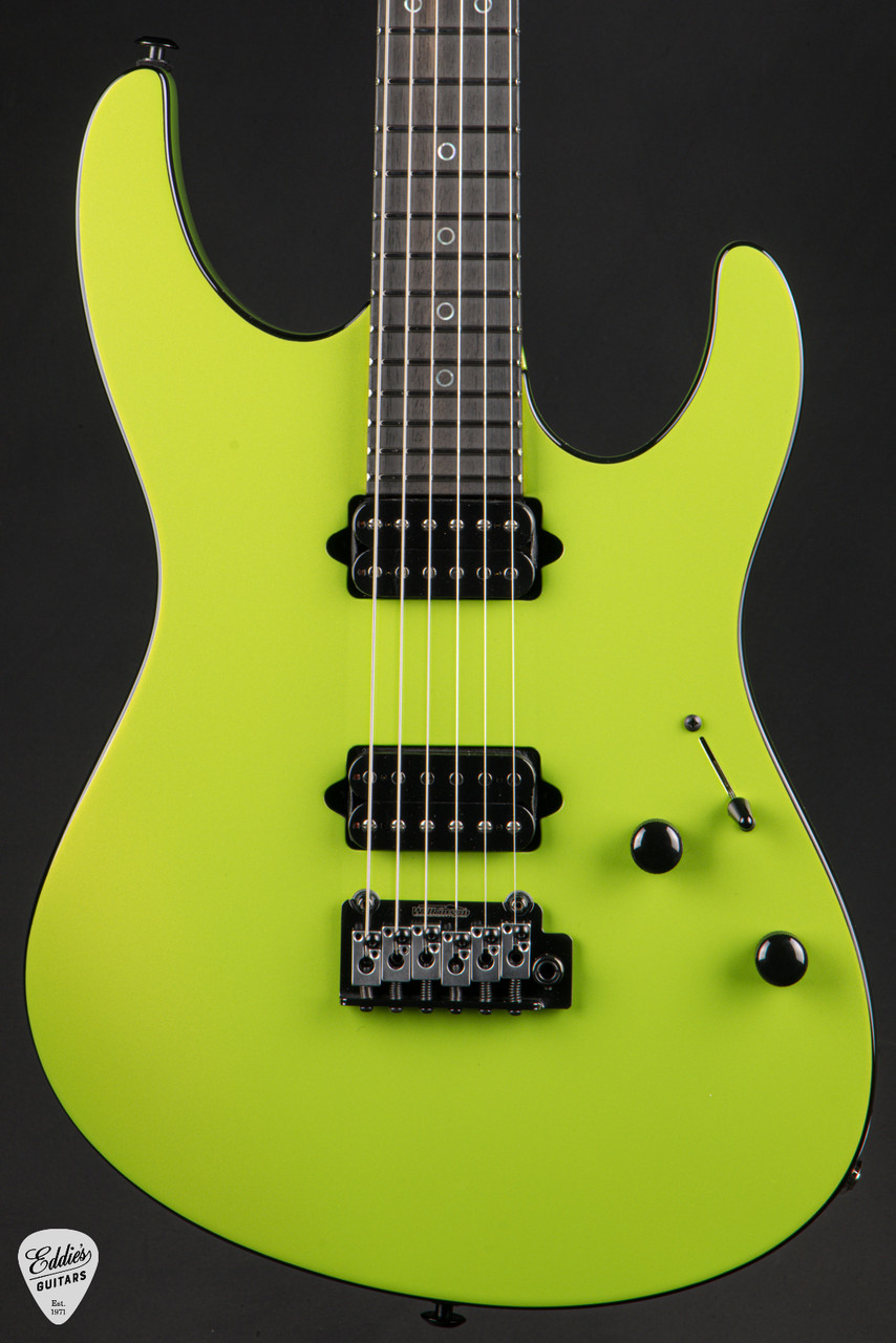 Suhr Modern Roasted - Lime Green Metallic #80897 - Eddie's Guitars