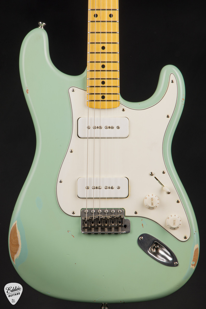 ギター nash guitars S63 Ash aging surf green Nash S63 - Surf Green - Eddie's Guitars