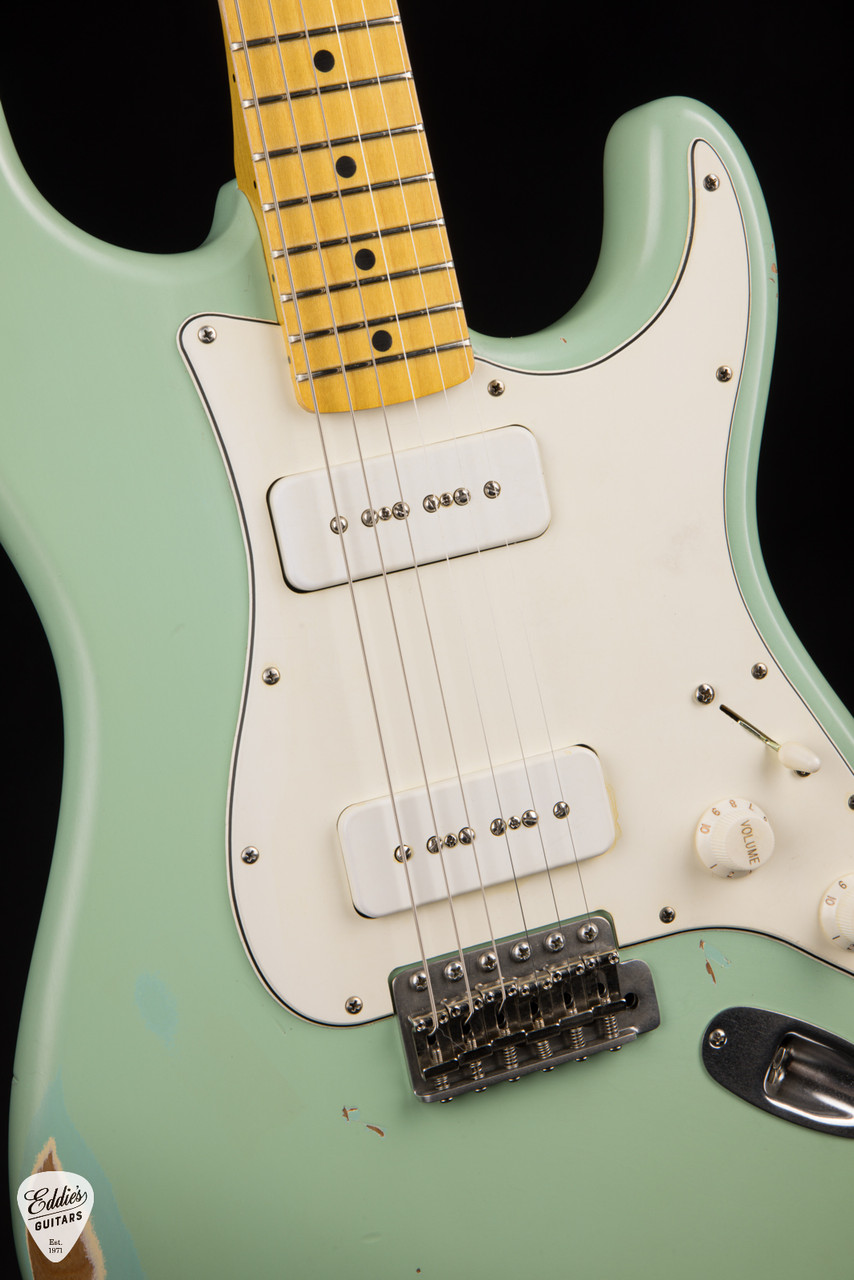ギター nash guitars S63 Ash aging surf green Nash S63 - Surf Green - Eddie's Guitars