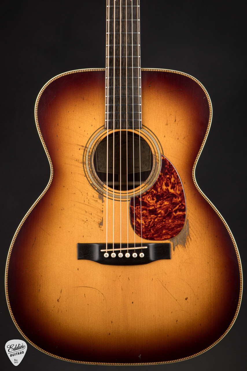 Atkin OM37 Heavy Aged - Baked Adirondack Spruce & Indian Rosewood