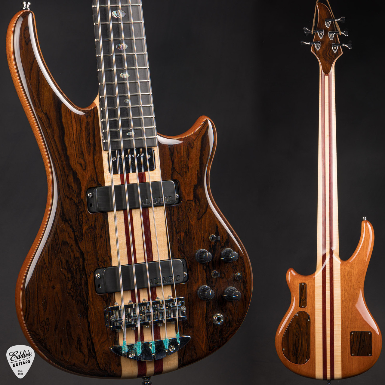 Alembic Essence 5 String - Ziricote - Eddie's Guitars