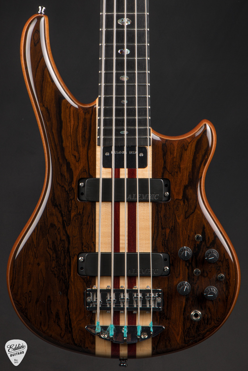 Alembic Essence 5 String - Ziricote - Eddie's Guitars Alembic Essence 5 String - Ziricote - Eddie's Guitars