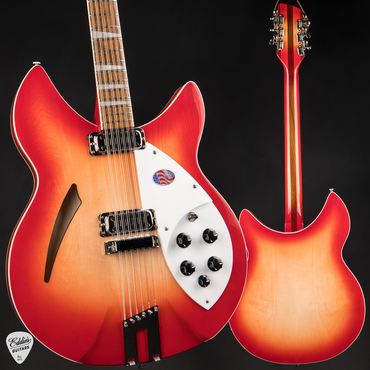 Rickenbacker 360/12C63 - Fire Glo #2532709 - Eddie's Guitars