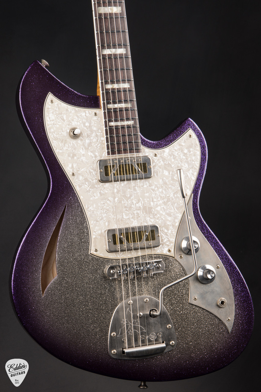 Novo Miris J Custom - Purple Stranger Burst Sparkle - Eddie's Guitars