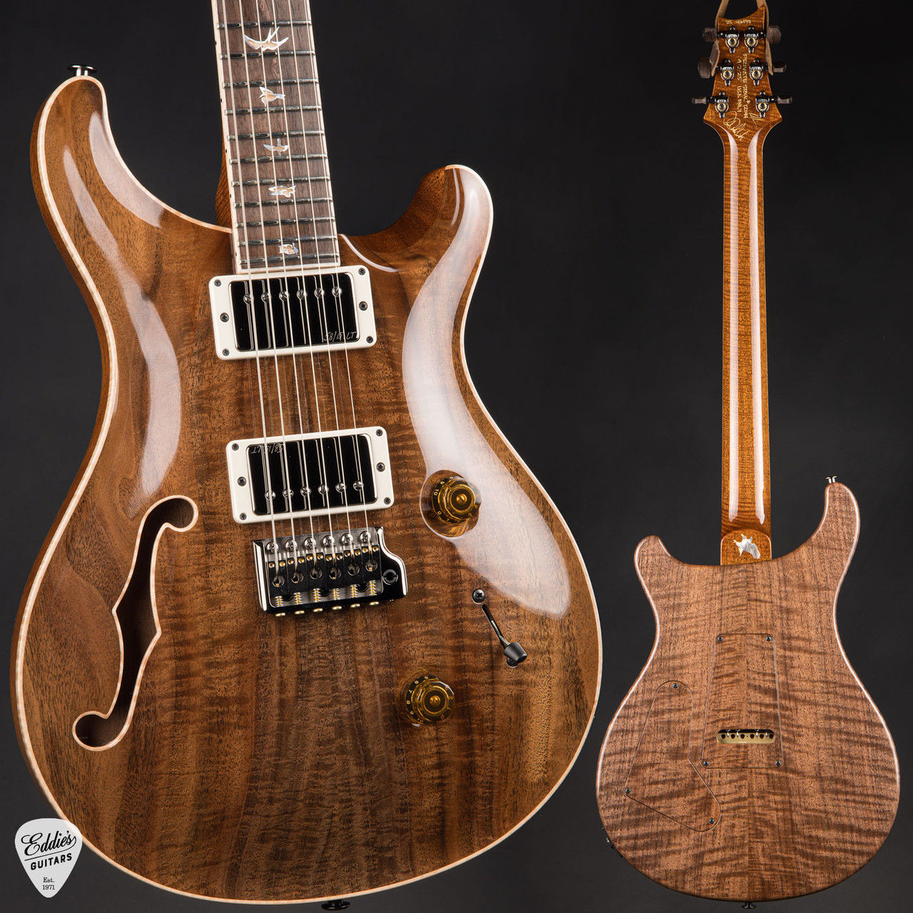 PRS Private Stock #12144 Custom 24 Semi-Hollow Walnut/Brazilian