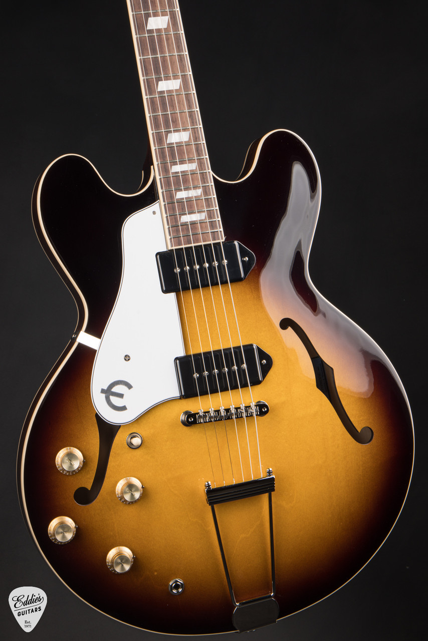 Epiphone Casino (USA Collection) Left Handed Vintage Burst 6.3