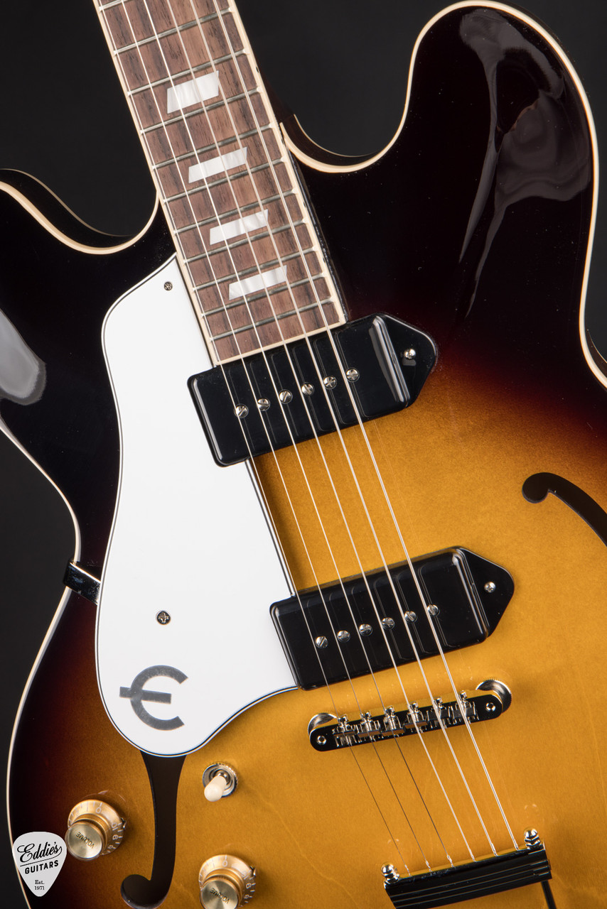 Epiphone Casino (USA Collection) Left Handed Vintage Burst 6.3
