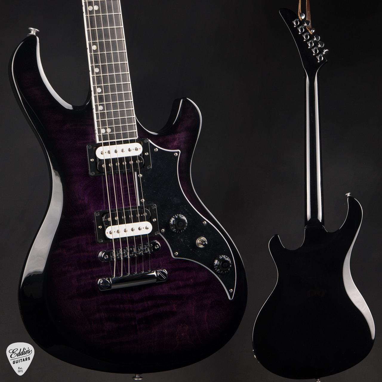 Gibson Victory Figured Top Dark Purple Burst 6.12 #220550310