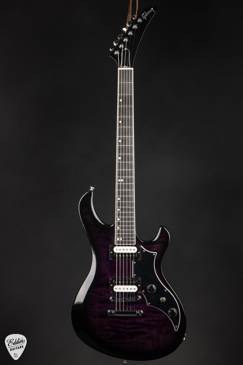Gibson Victory Figured Top Dark Purple Burst 6.12 #220550310
