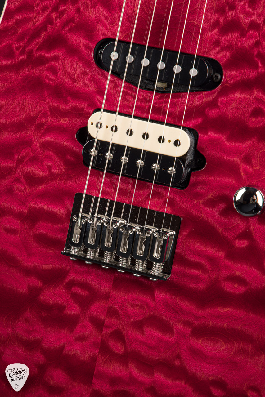 Suhr Standard Roasted - Trans Burgundy - Eddie's Guitars