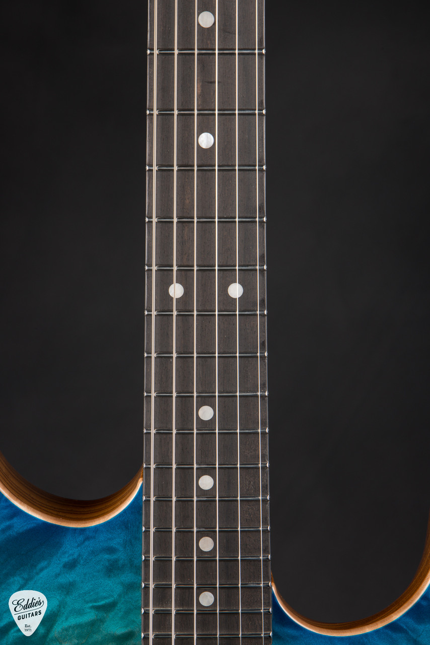 Suhr Standard Roasted - Bahama Blue Burst - Eddie's Guitars