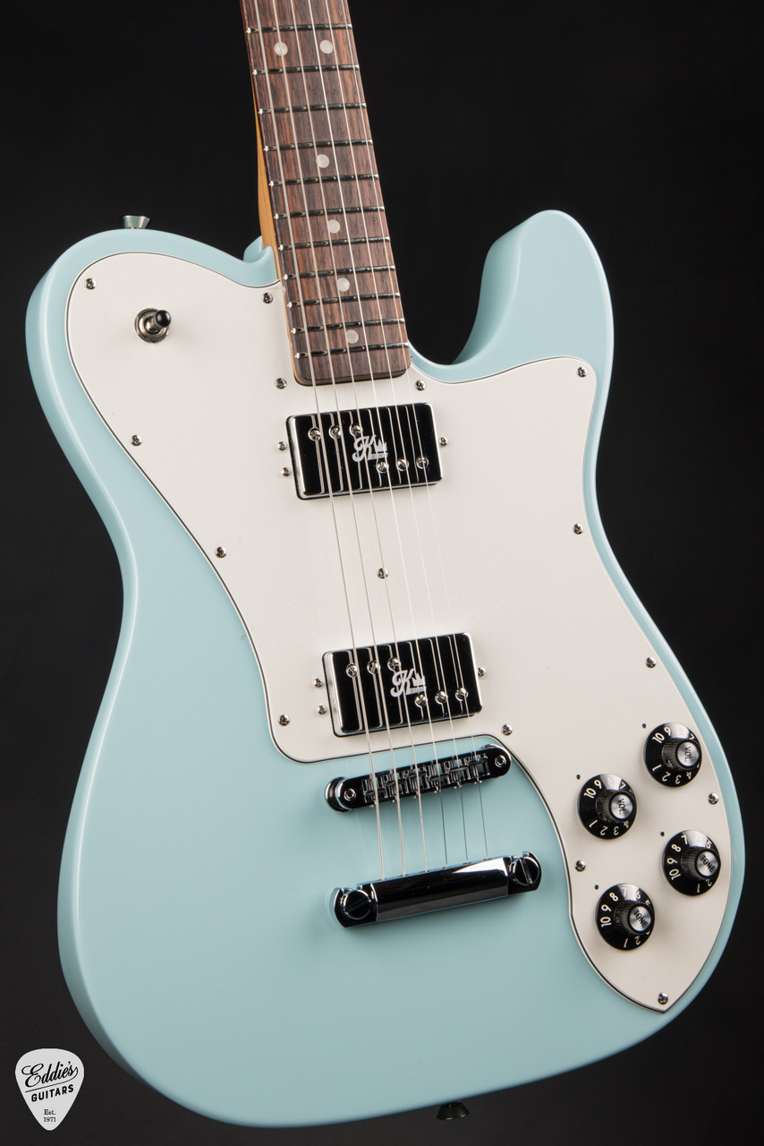 Fender Kingfish Delta Day Telecaster Deluxe - Daphne Blue