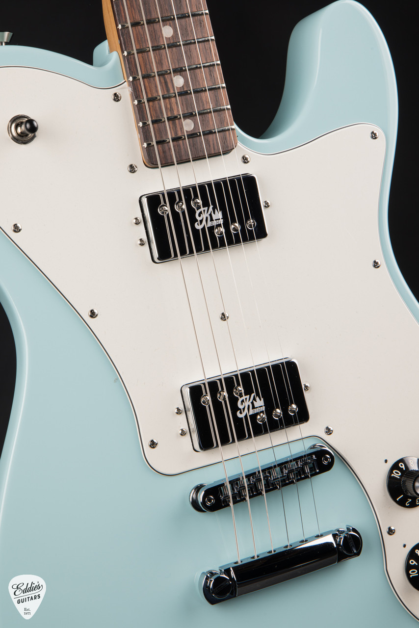 Fender Kingfish Delta Day Telecaster Deluxe - Daphne Blue