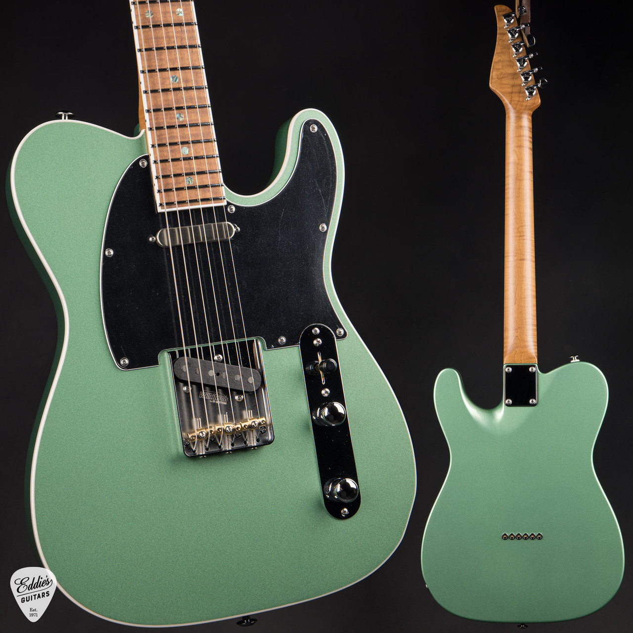 Suhr Eddie's Guitars Exclusive Roasted Classic T - Cactus Green