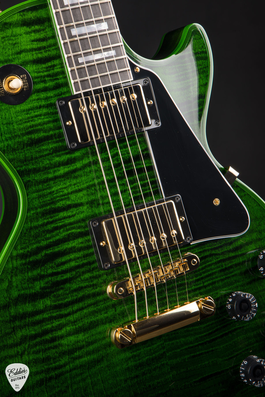 2025 - Gibson Custom Shop PSL Les Paul Custom Figured Green Widow