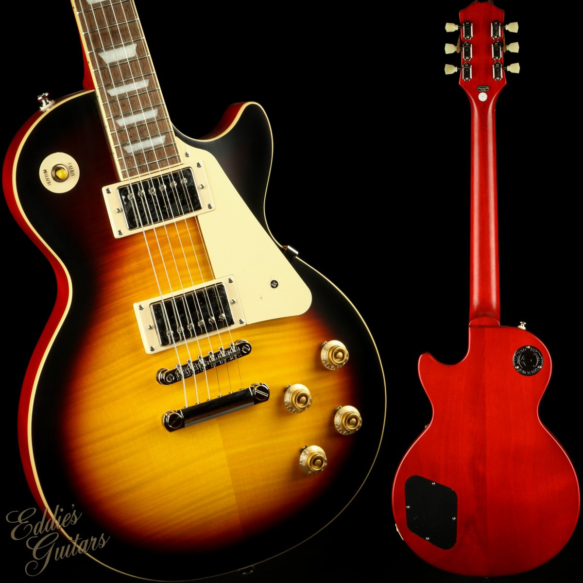 Used - Epiphone 1959 Les Paul Standard Aged Dark Burst - Eddie's